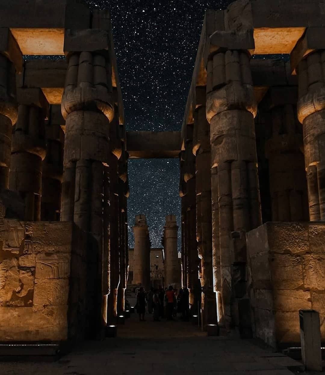 Karnak Temple Night