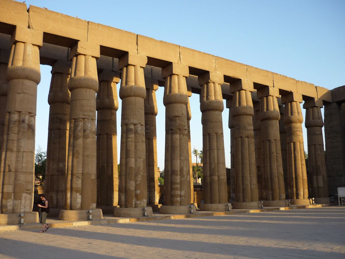 The Colonnade of Amenhotep III
