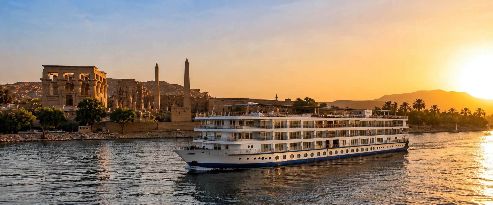 Luxury Nile Cruises between Luxor and Aswan by Tango Travel